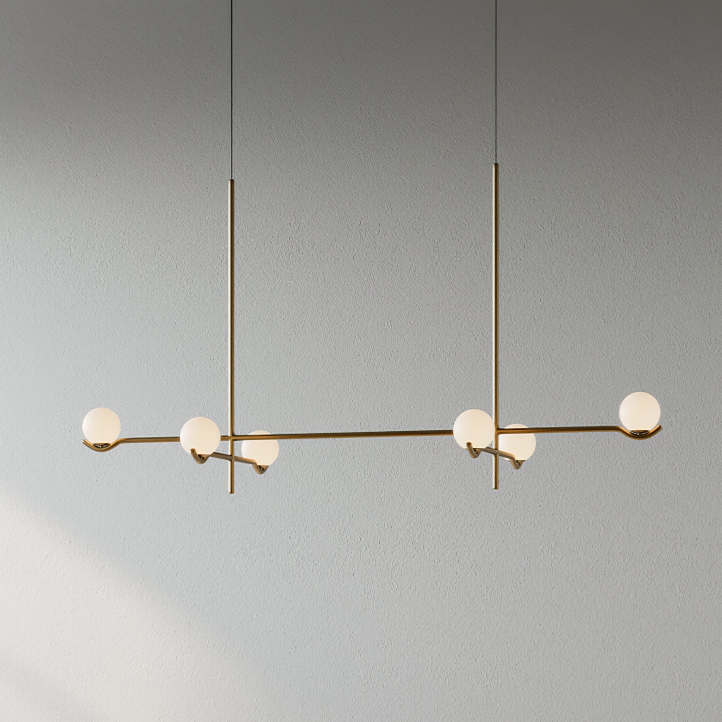 Moderne Pendelleuchte Mit Mehreren Kugeln