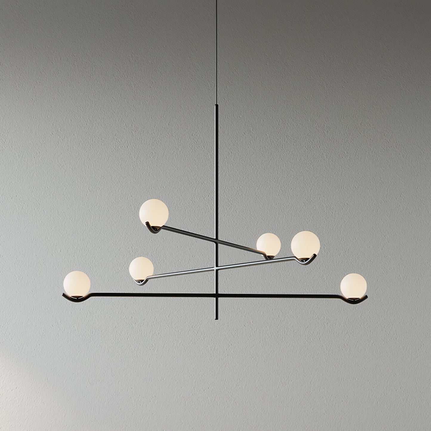 Moderne Pendelleuchte Mit Mehreren Kugeln