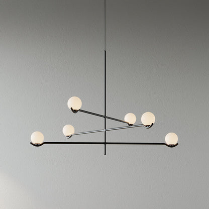 Moderne Pendelleuchte Mit Mehreren Kugeln