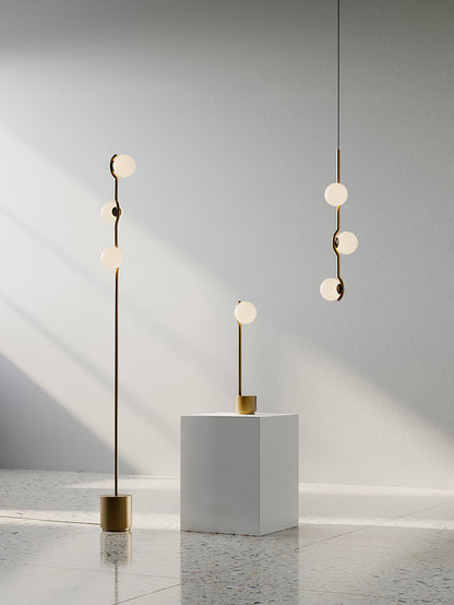 Moderne Pendelleuchte Mit Mehreren Kugeln