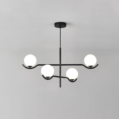 Moderne Pendelleuchte Mit Mehreren Kugeln