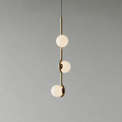 Moderne Pendelleuchte Mit Mehreren Kugeln