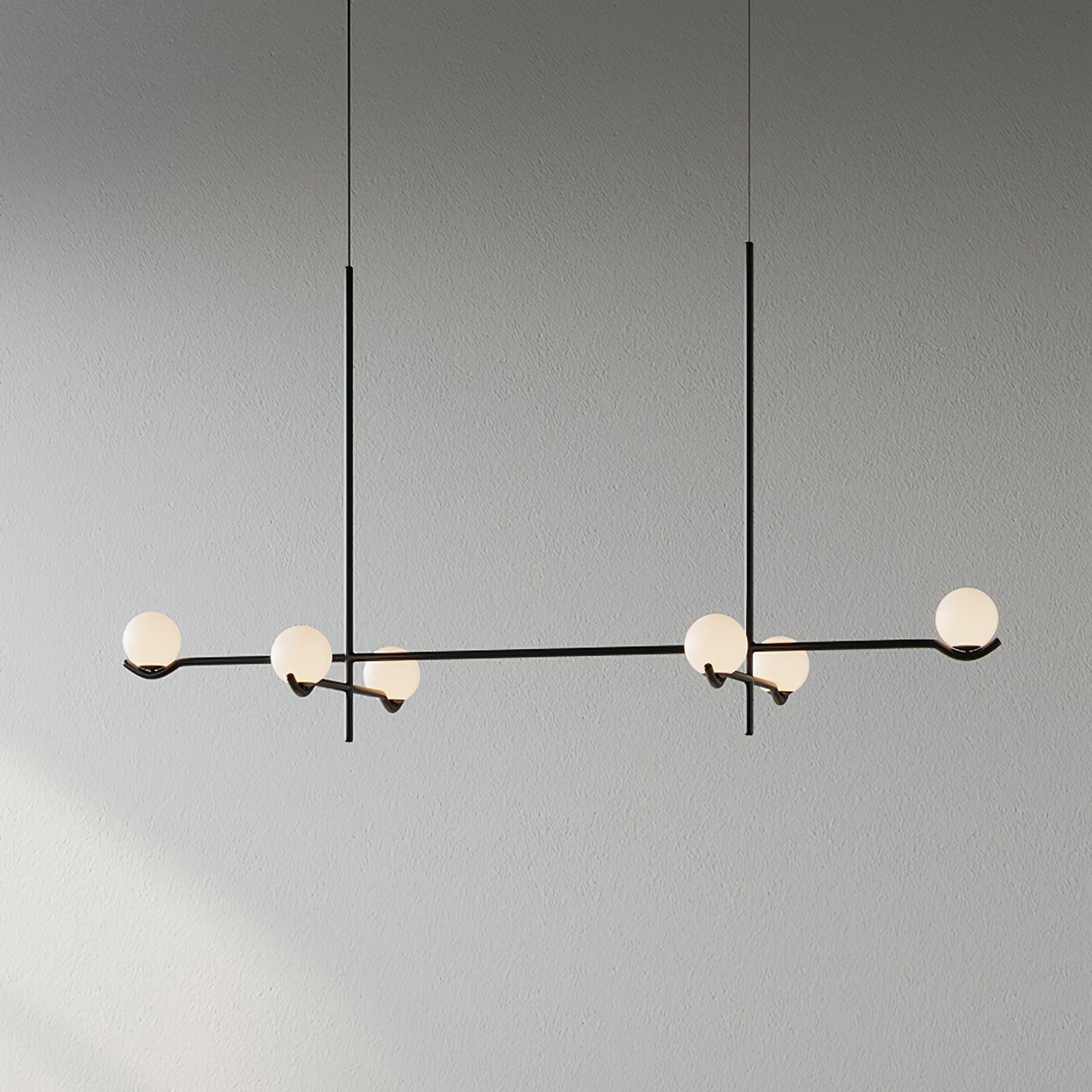 Moderne Pendelleuchte Mit Mehreren Kugeln