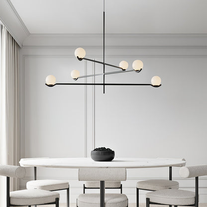 Moderne Pendelleuchte Mit Mehreren Kugeln