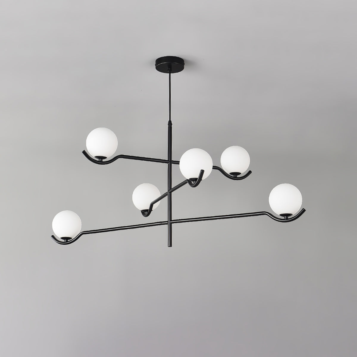 Moderne Pendelleuchte Mit Mehreren Kugeln