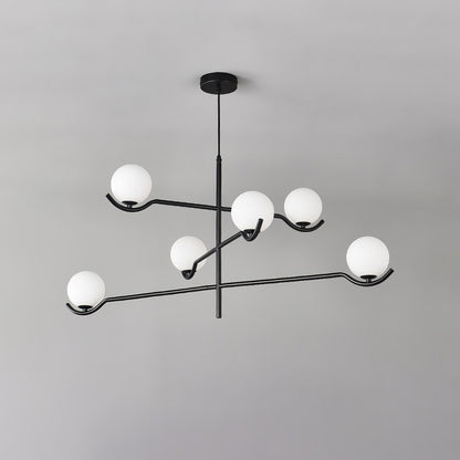 Moderne Pendelleuchte Mit Mehreren Kugeln