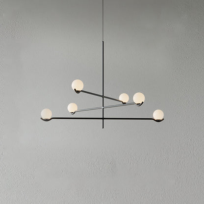 Moderne Pendelleuchte Mit Mehreren Kugeln