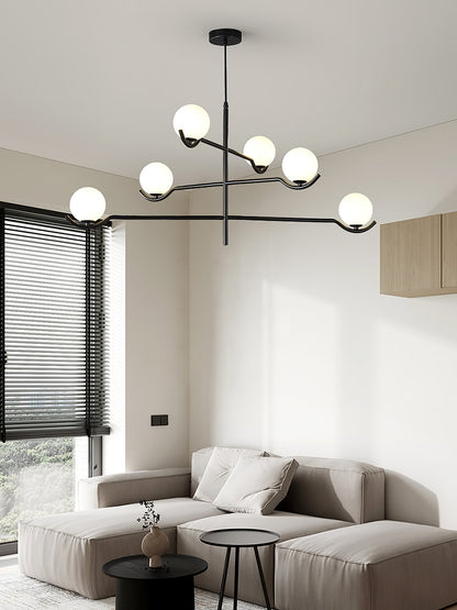 Moderne Pendelleuchte Mit Mehreren Kugeln