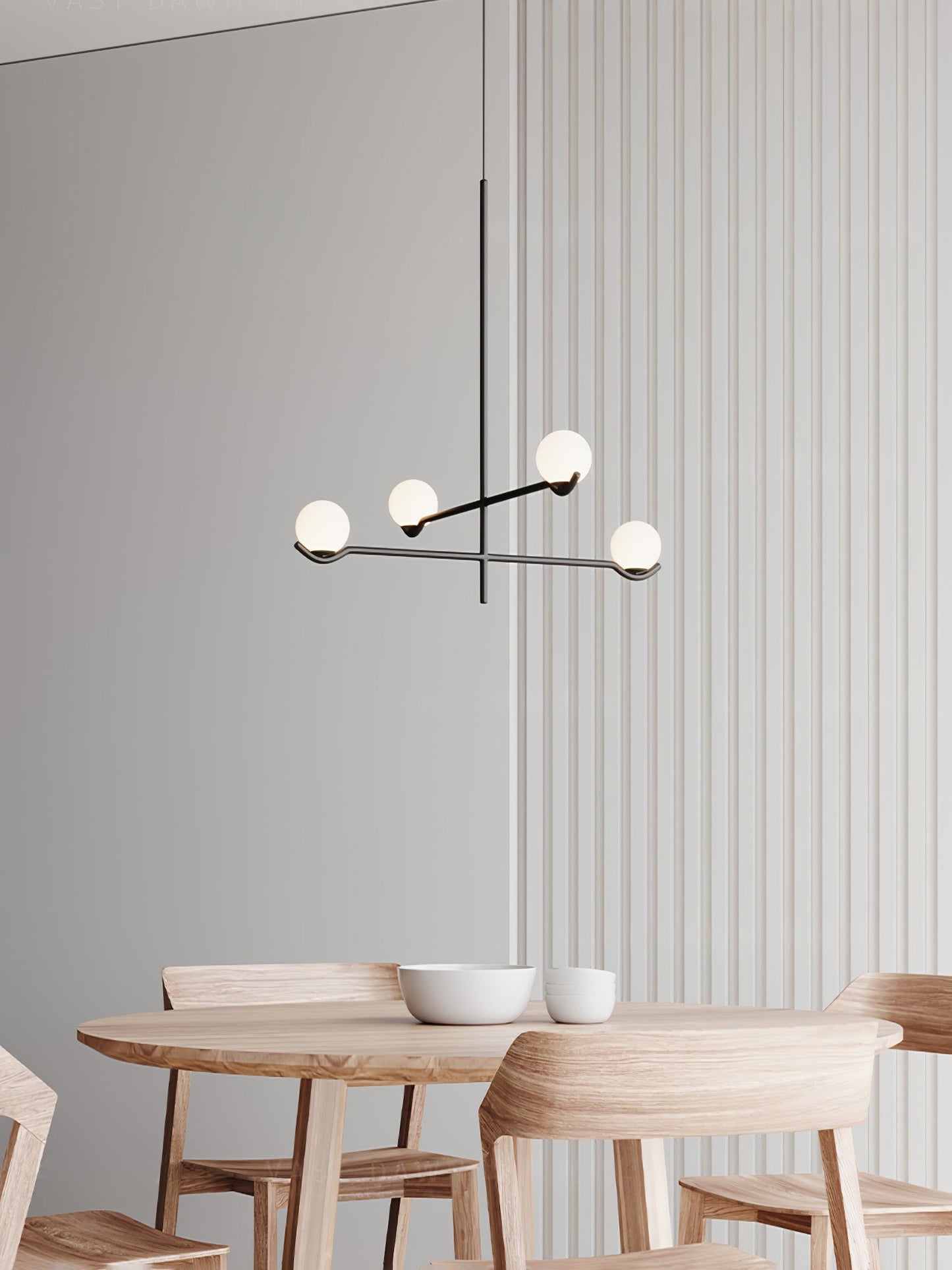 Moderne Pendelleuchte Mit Mehreren Kugeln