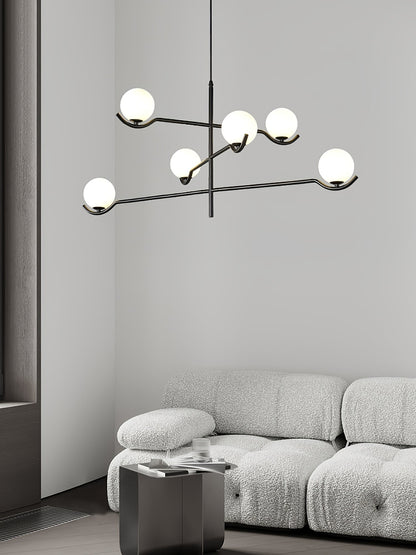 Moderne Pendelleuchte Mit Mehreren Kugeln