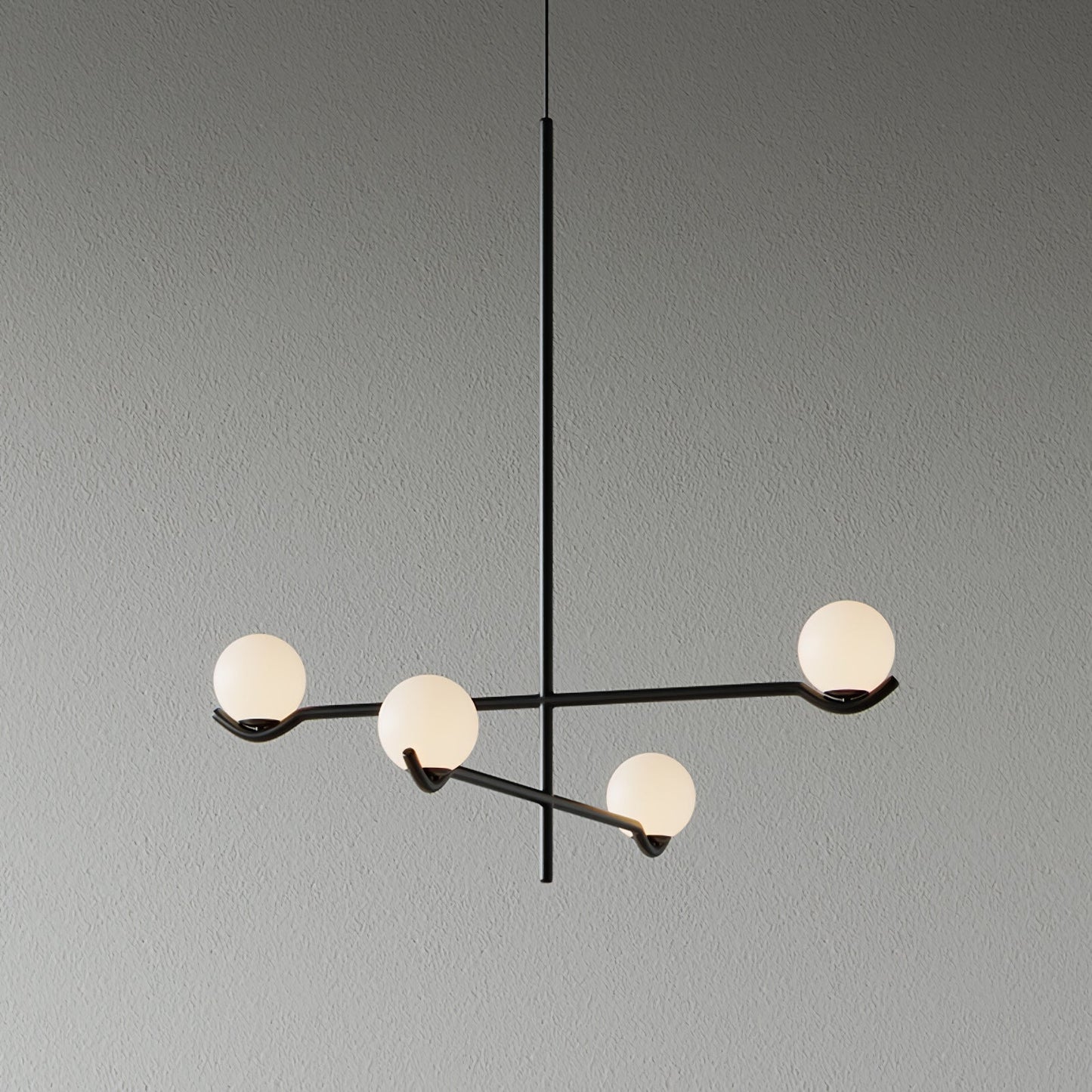 Moderne Pendelleuchte Mit Mehreren Kugeln