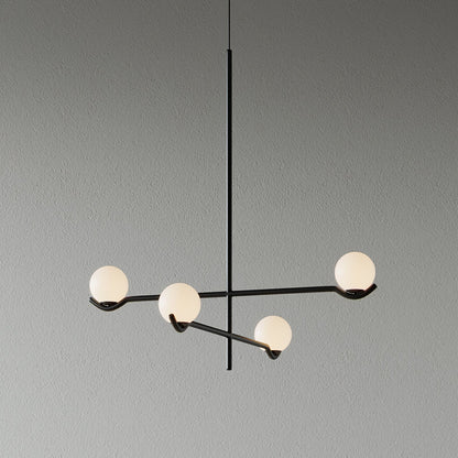 Moderne Pendelleuchte Mit Mehreren Kugeln