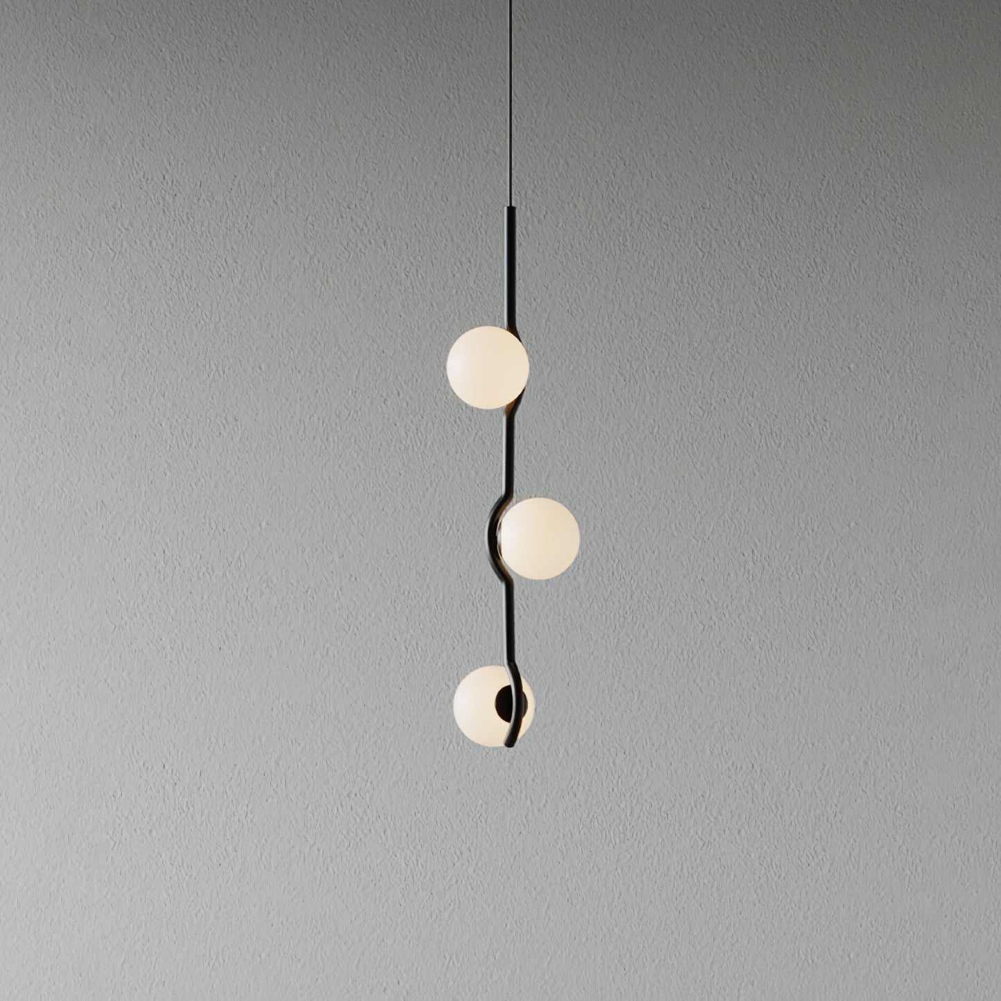 Moderne Pendelleuchte Mit Mehreren Kugeln