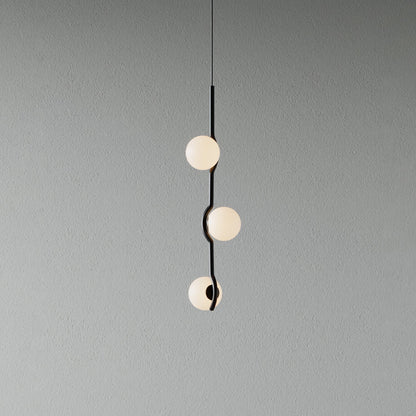 Moderne Pendelleuchte Mit Mehreren Kugeln