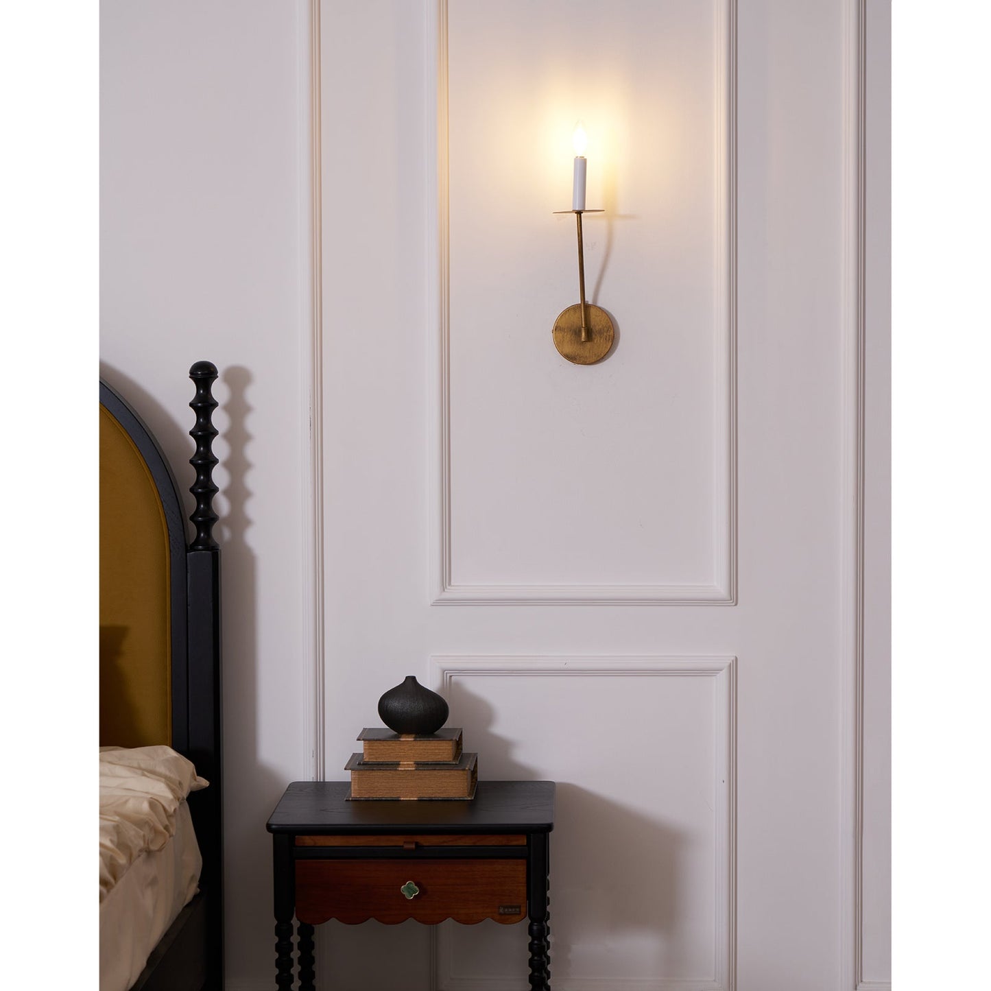 Vintage Kerzenlicht Inspirierte Wandleuchte