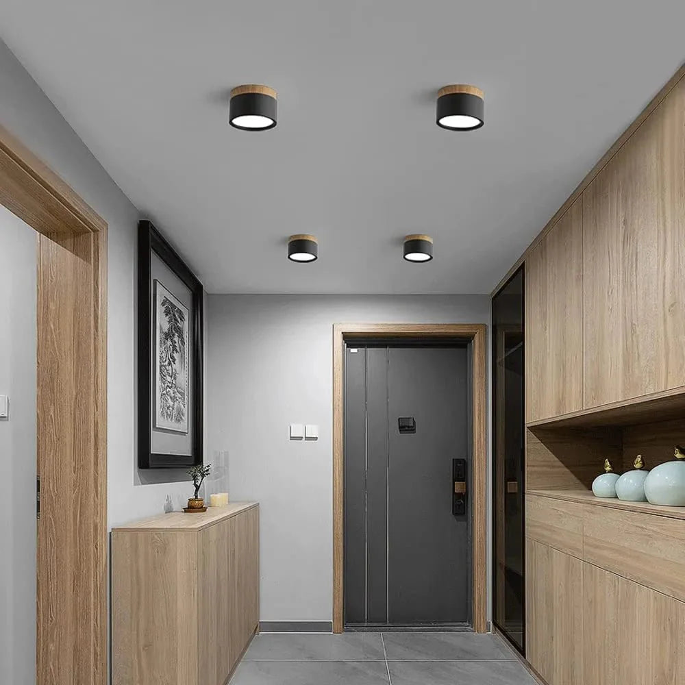 Schlanke Skandinavische LED Spotlight Deckenleuchte