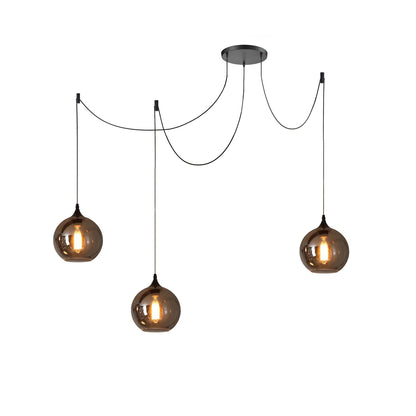 Industrielle Vintage-Flaschen-Pendelleuchten