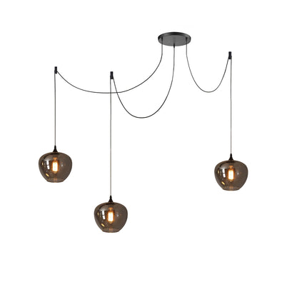 Industrielle Vintage-Flaschen-Pendelleuchten