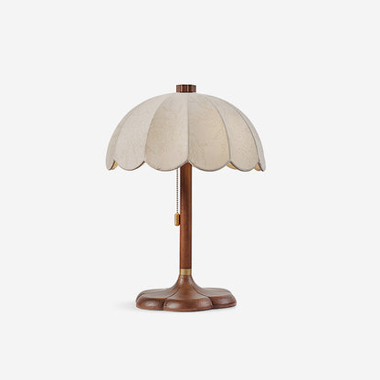 Tischlampe Im Vintage Blumenmuster