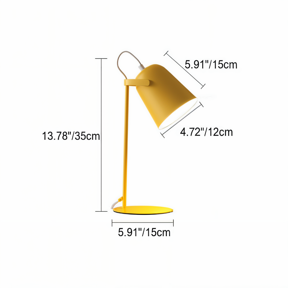 Minimalistische LED Tischleuchte Mit Verstellbarem Kopf