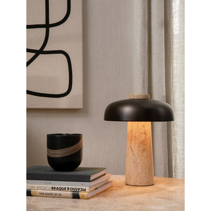 Minimalistische Skulpturale Tischlampe
