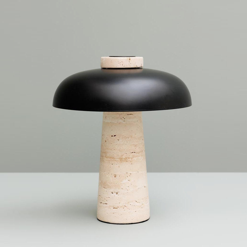 Minimalistische Skulpturale Tischlampe
