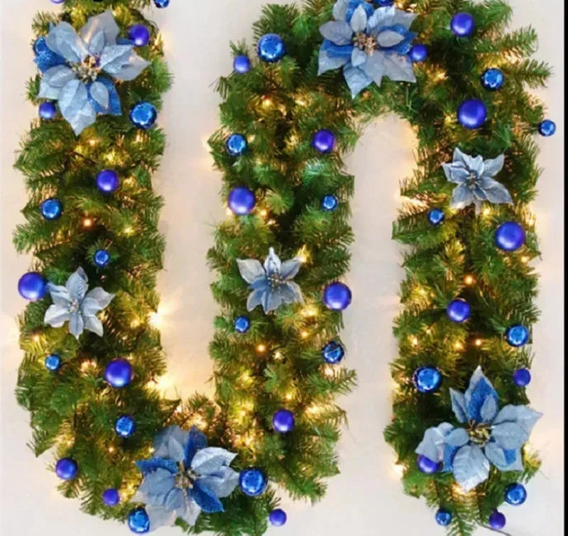 Festliche Leuchtende Weihnachtsgirlande