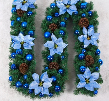 Festliche Leuchtende Weihnachtsgirlande