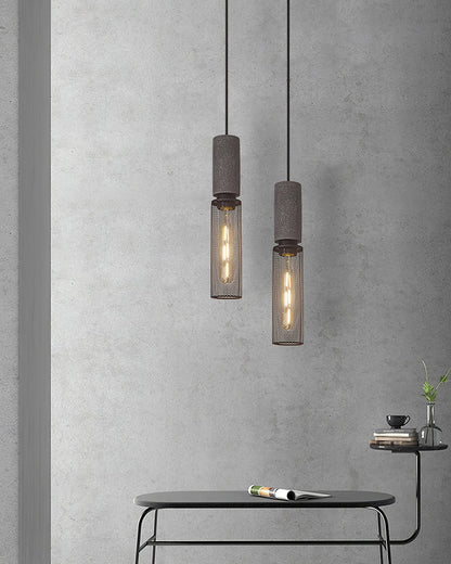Minimalistische Pendelleuchte im Industriestil