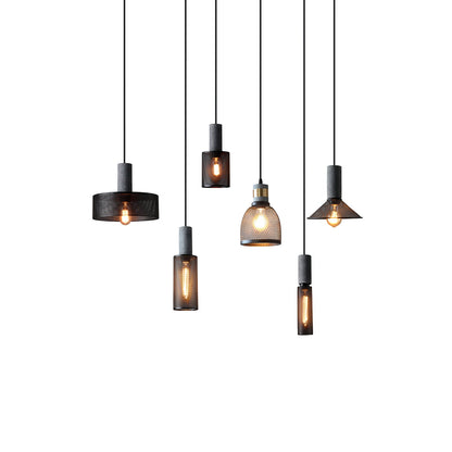 Minimalistische Pendelleuchte im Industriestil