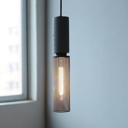 Minimalistische Pendelleuchte im Industriestil