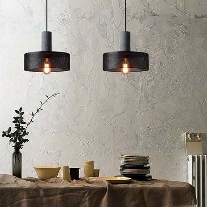 Minimalistische Pendelleuchte im Industriestil