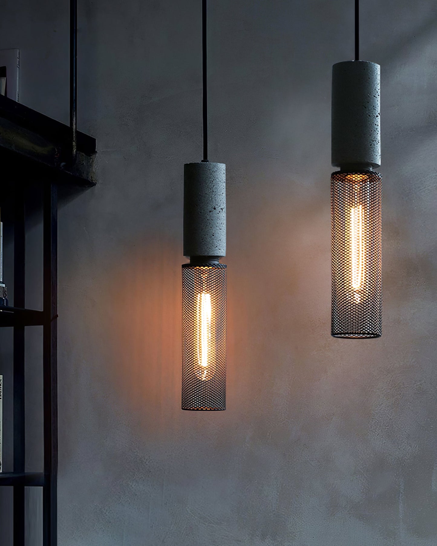 Minimalistische Pendelleuchte im Industriestil