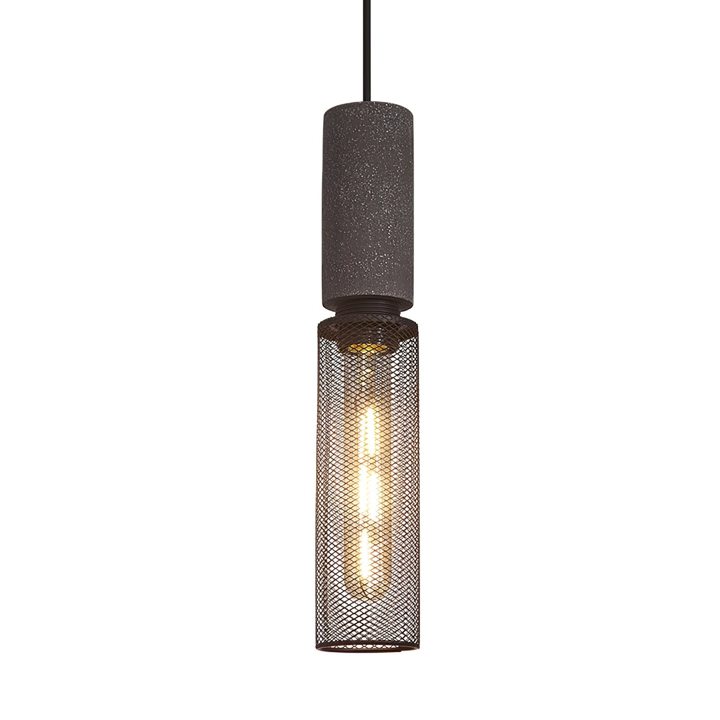 Minimalistische Pendelleuchte im Industriestil