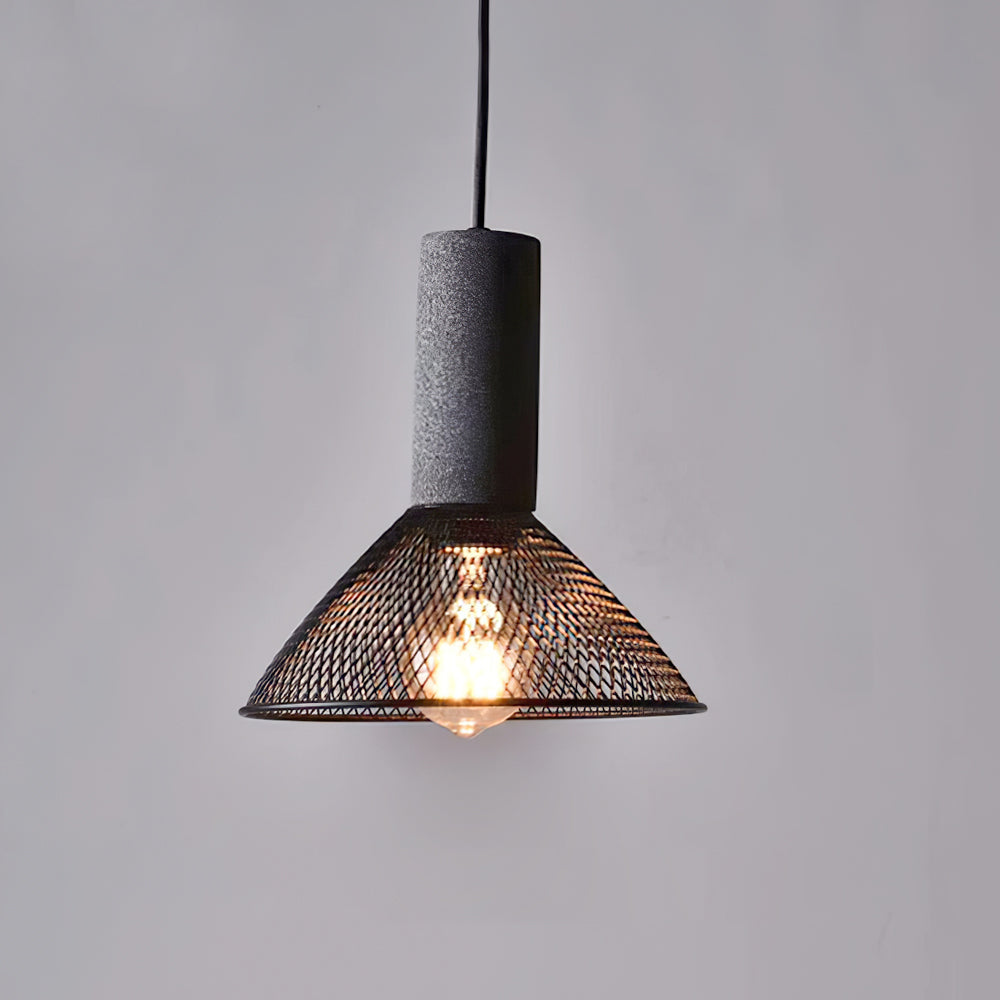 Minimalistische Pendelleuchte im Industriestil