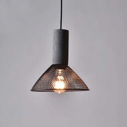 Minimalistische Pendelleuchte im Industriestil