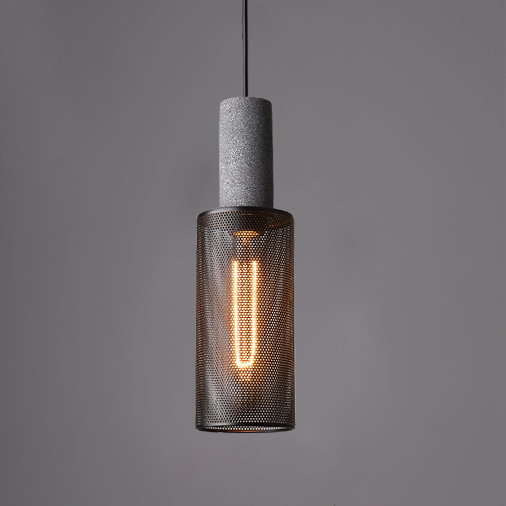 Minimalistische Pendelleuchte im Industriestil