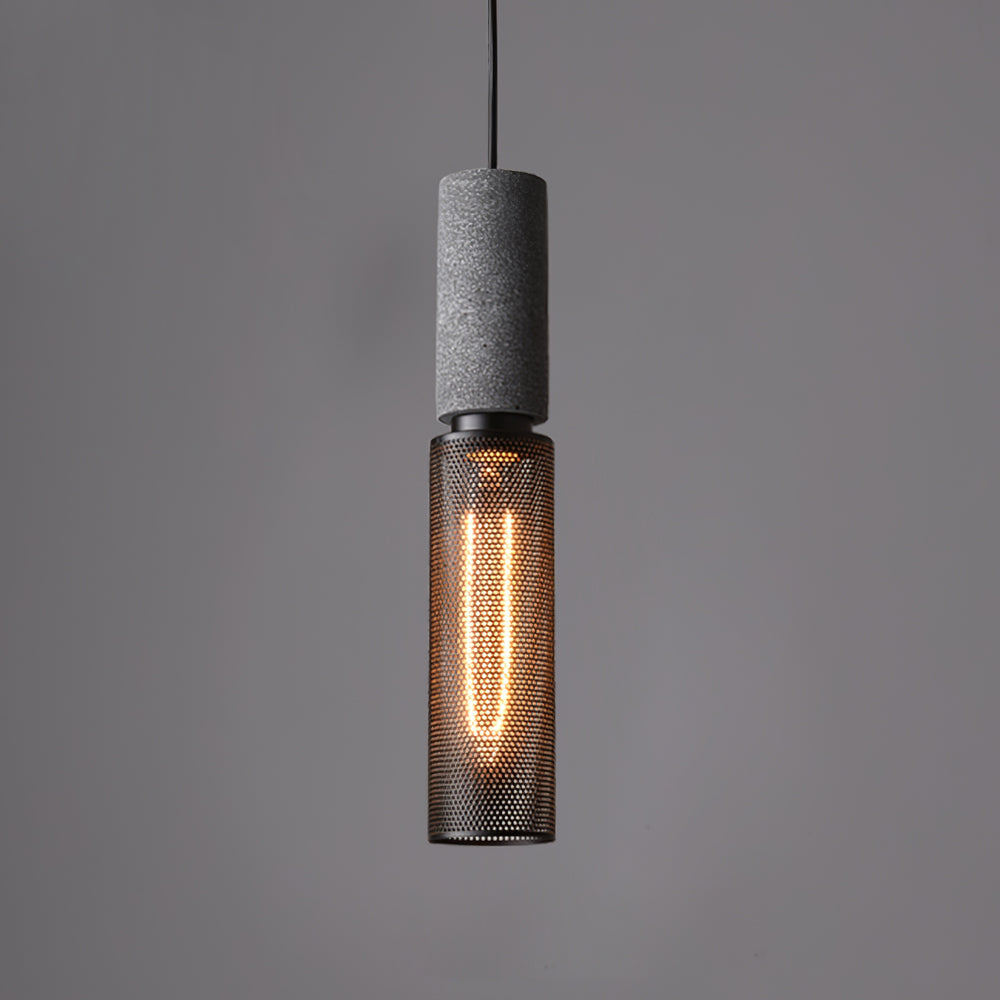 Minimalistische Pendelleuchte im Industriestil