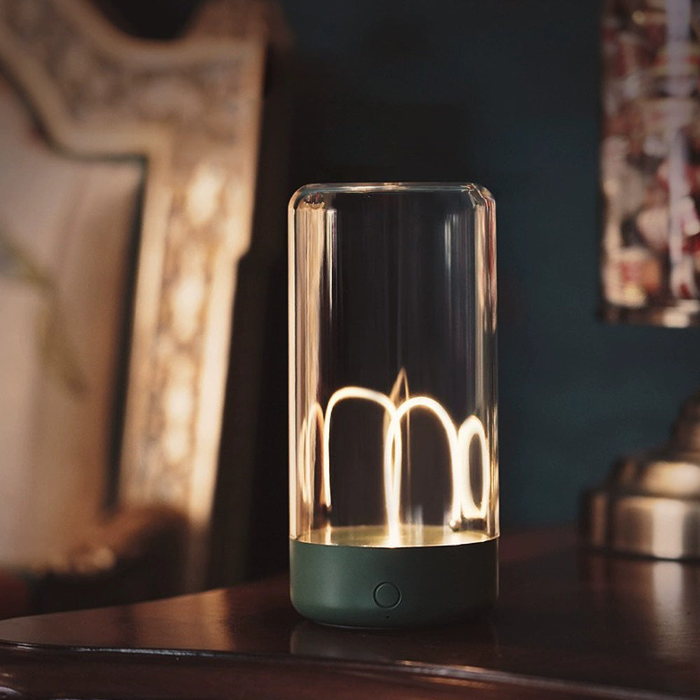 UmlaufbahnGlühen: Magnetische Mini-Tischlampe