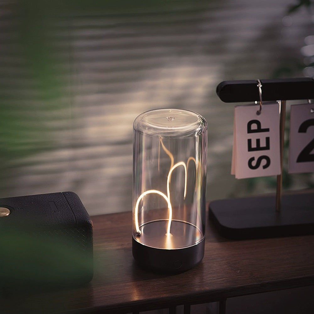 UmlaufbahnGlühen: Magnetische Mini-Tischlampe