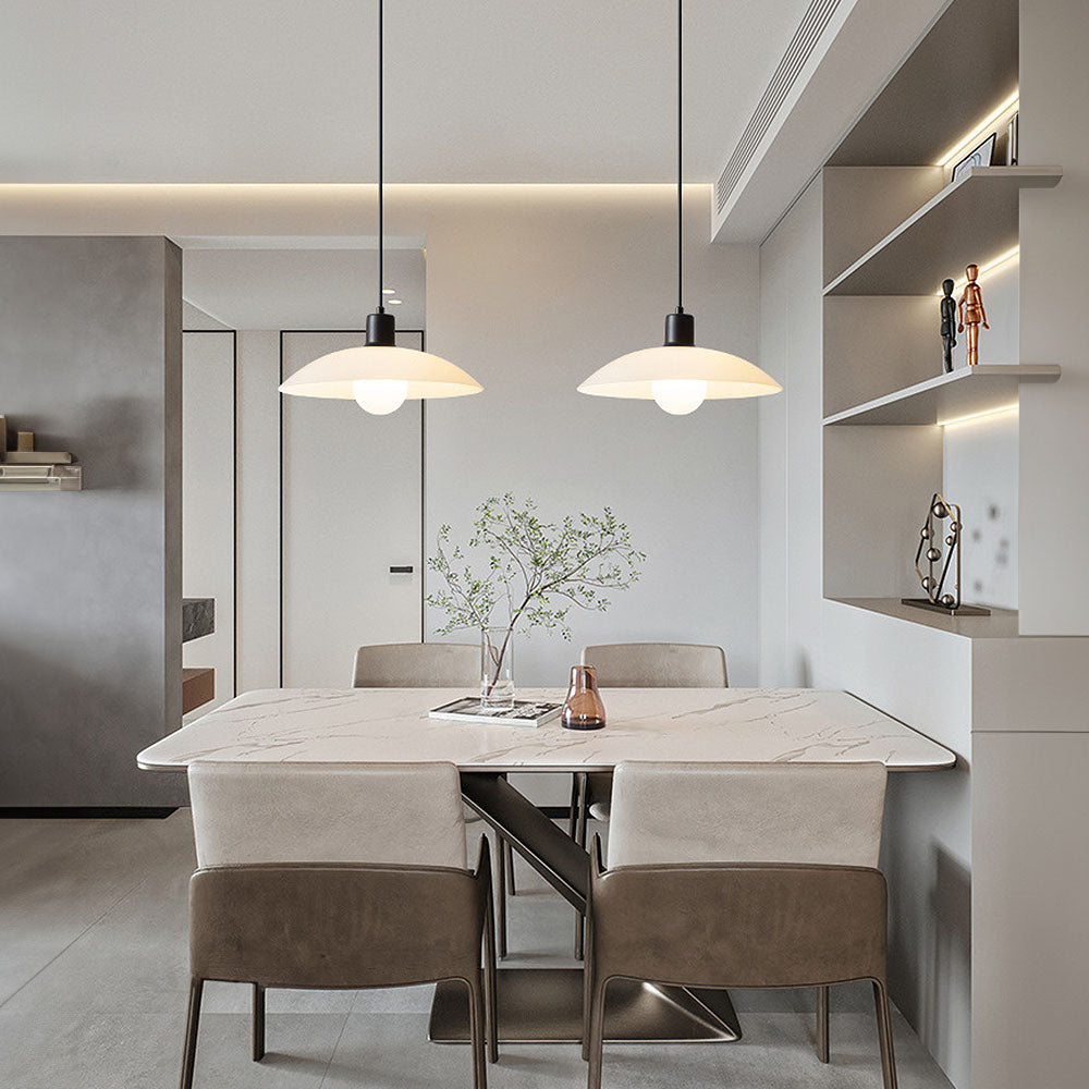 Moderne Weiße LED Pendelleuchten