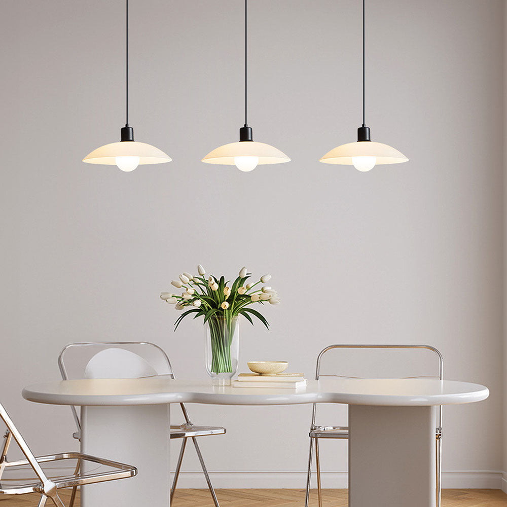 Moderne Weiße LED Pendelleuchten