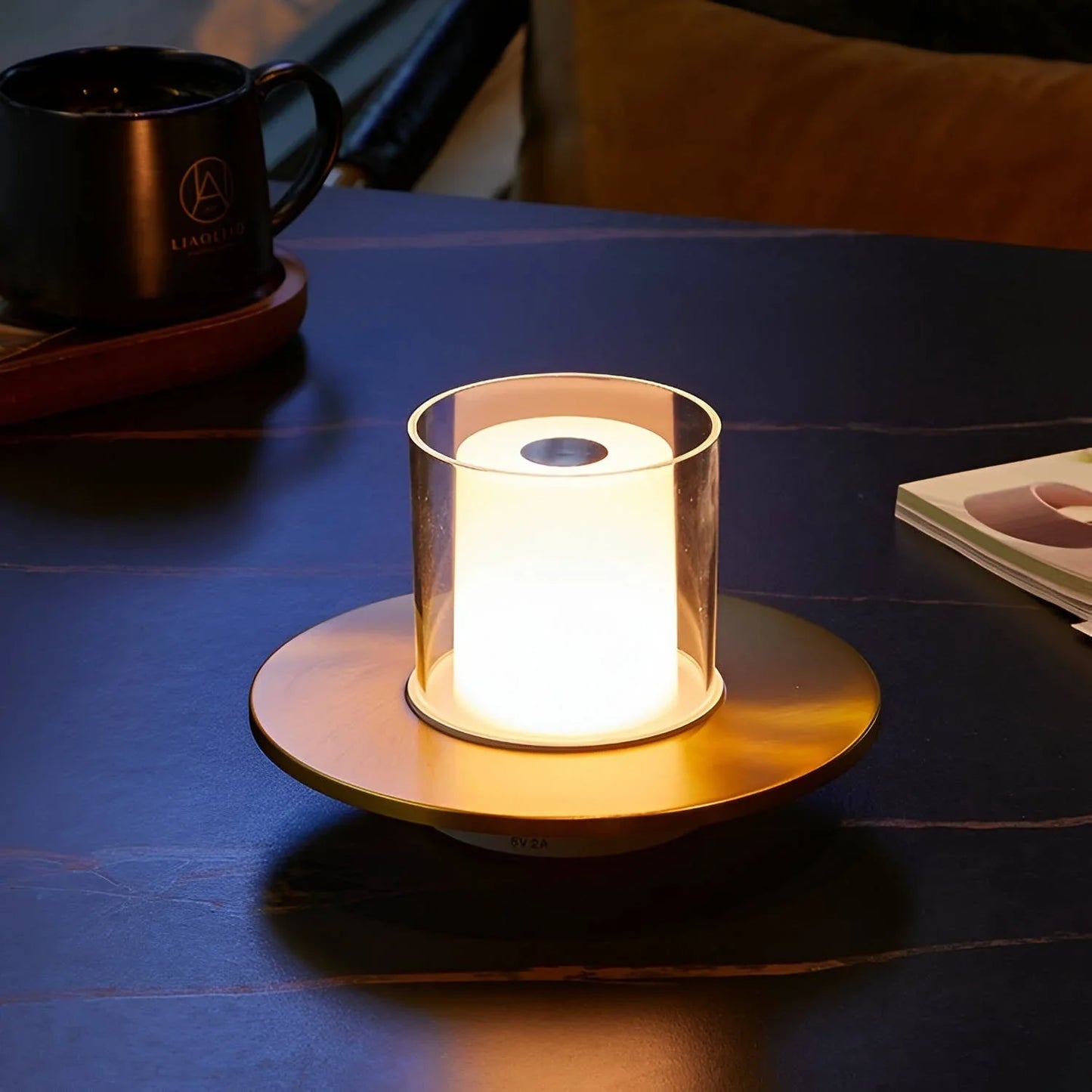 Kabellose Und Tragbare LED Kerzentischlampe