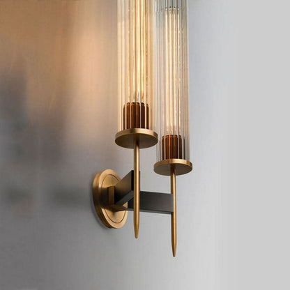 Moderne Wandleuchte Mit Zwei Schirmen