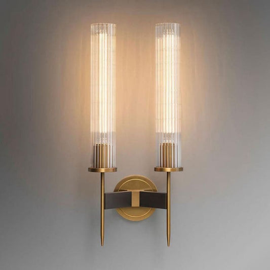 Moderne Wandleuchte Mit Zwei Schirmen