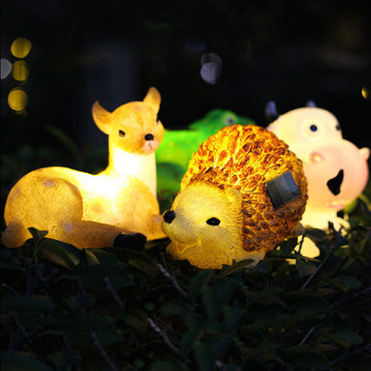 Solar LED Gartenleuchte In Tierform Für Den Außenbereich