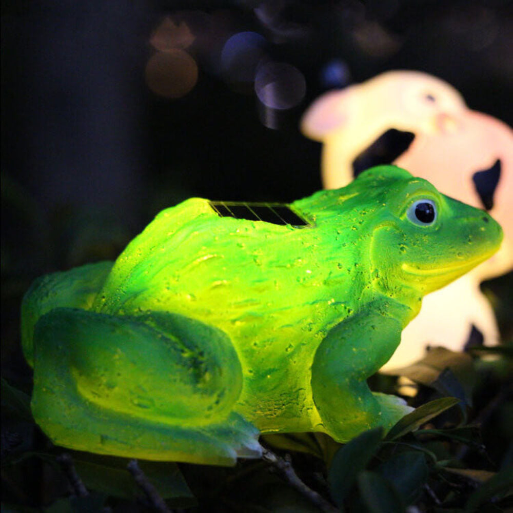 Solar LED Gartenleuchte In Tierform Für Den Außenbereich