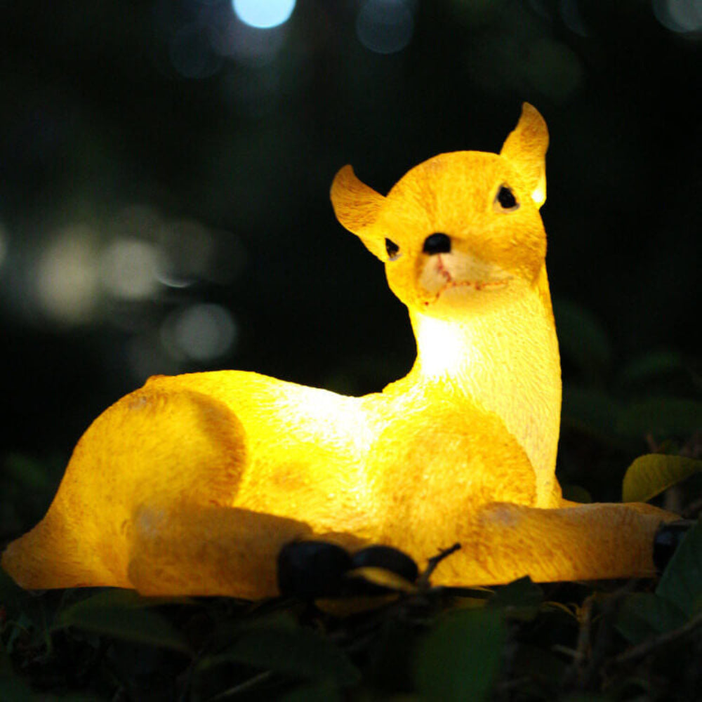 Solar LED Gartenleuchte In Tierform Für Den Außenbereich
