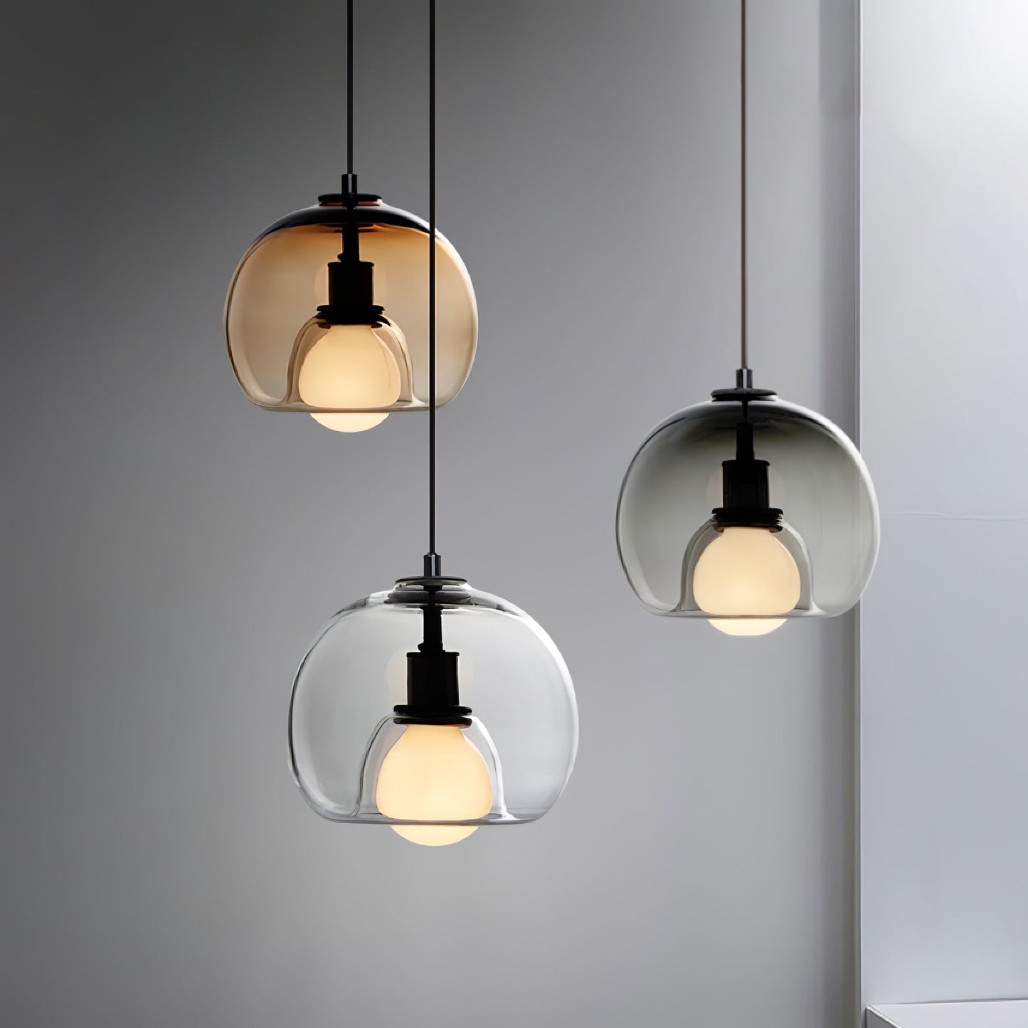 Minimalistische Hängende LED Pendelleuchten