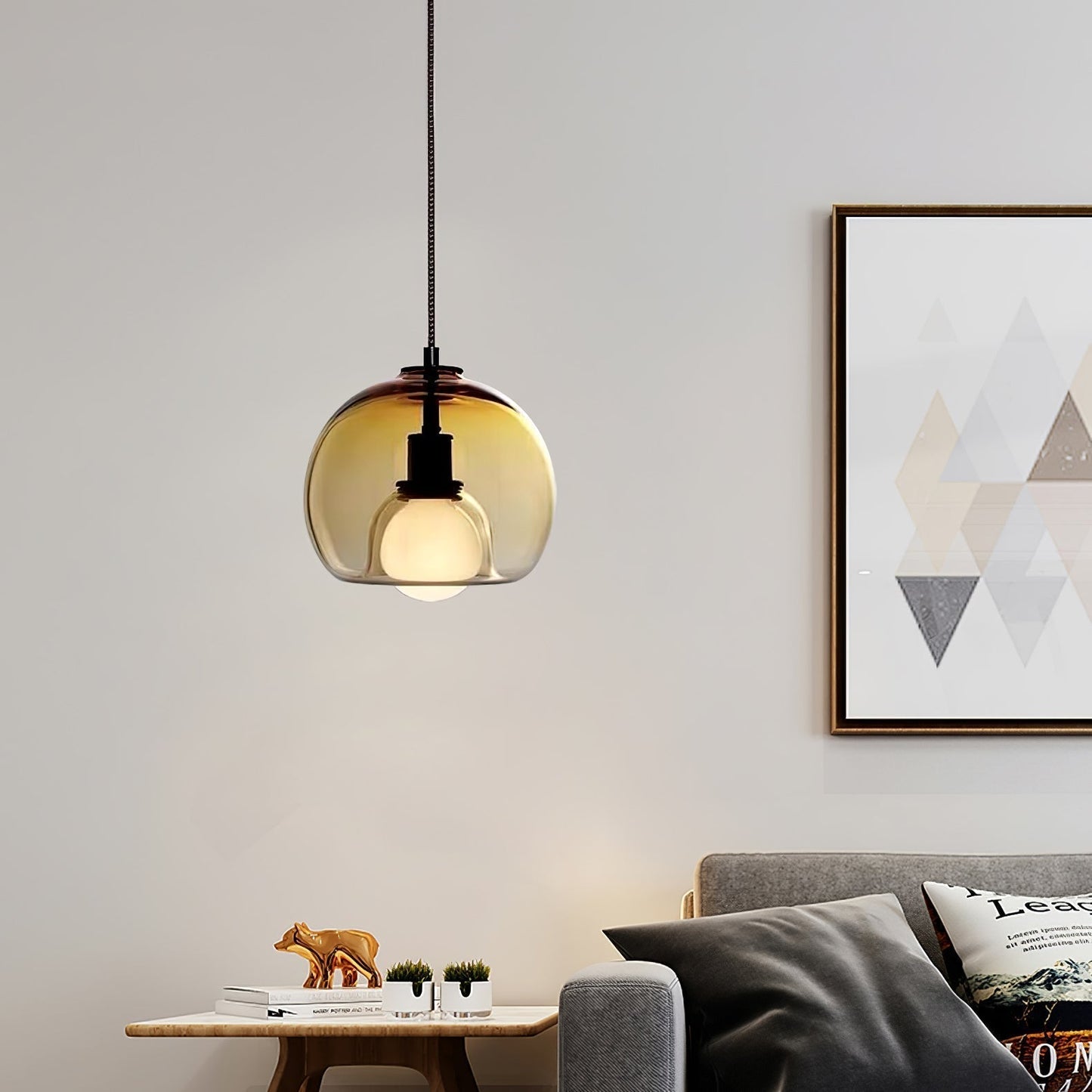 Minimalistische Hängende LED Pendelleuchten